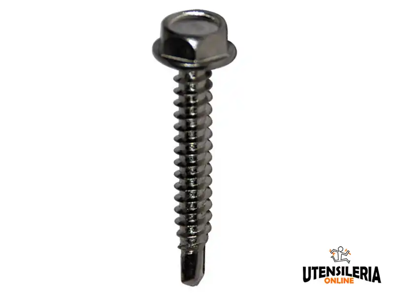 Di Tendenza Vite autoforante testa esagonale 4,8x32mm A2 (100pz)