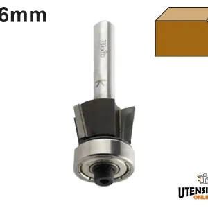 Bestseller Fresa a doppio tagliente HW Klein per smussatura codolo Ø6mm