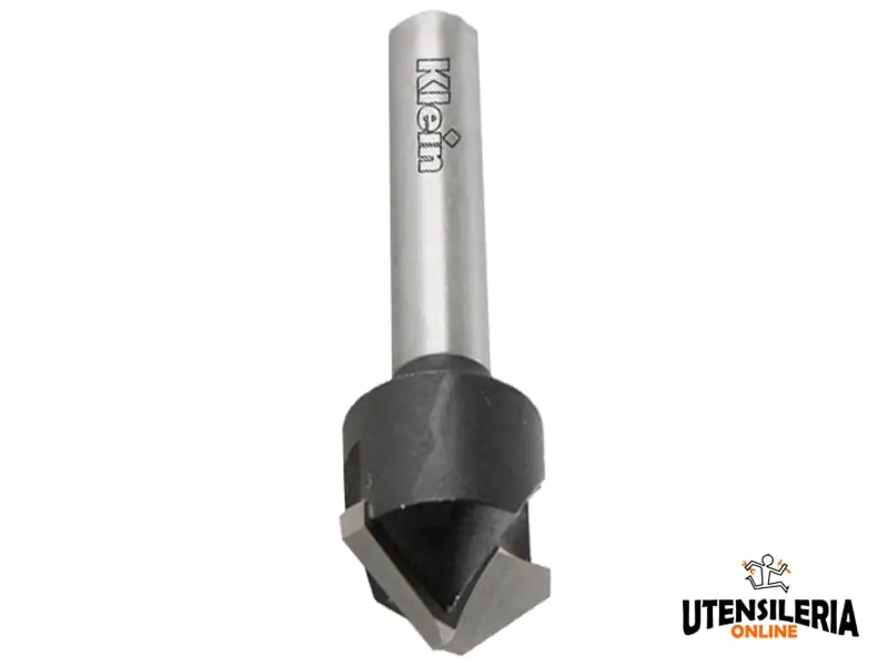 Esclusivo Fresa HW Klein profilo a V per pannelli Alucobond