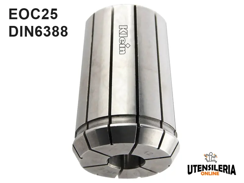 Pinza portautensili EOC25 DIN 6388 Klein per macchine CNC Prezzo Conveniente