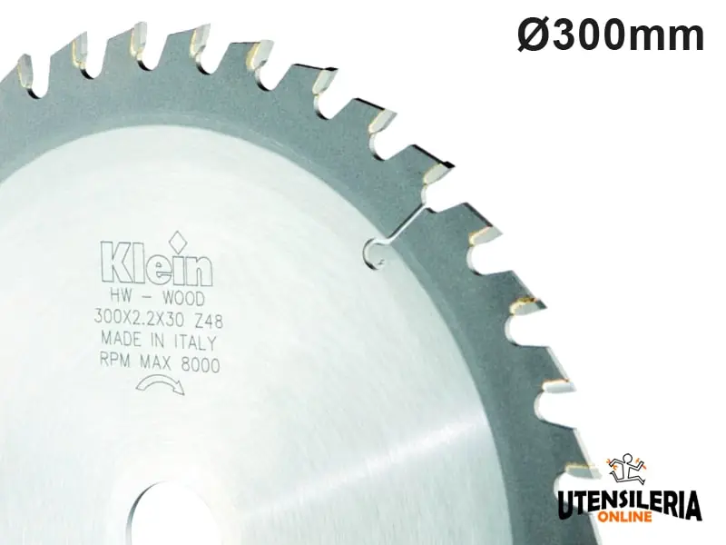 Ultime Pezzi Lama circolare universale HW Klein Ø300x30mm 48 denti