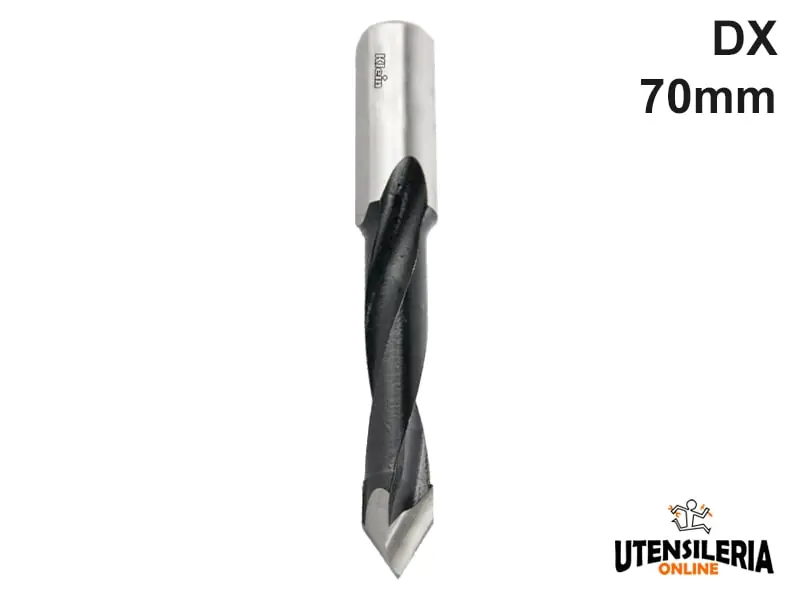 Punte componibili HW Klein per fori passanti rotazione DX 70mm Economico