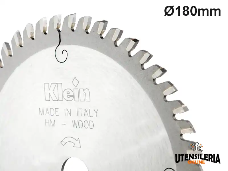 Lama per sega circolare HW Klein da 180x30mm 56 denti Economico