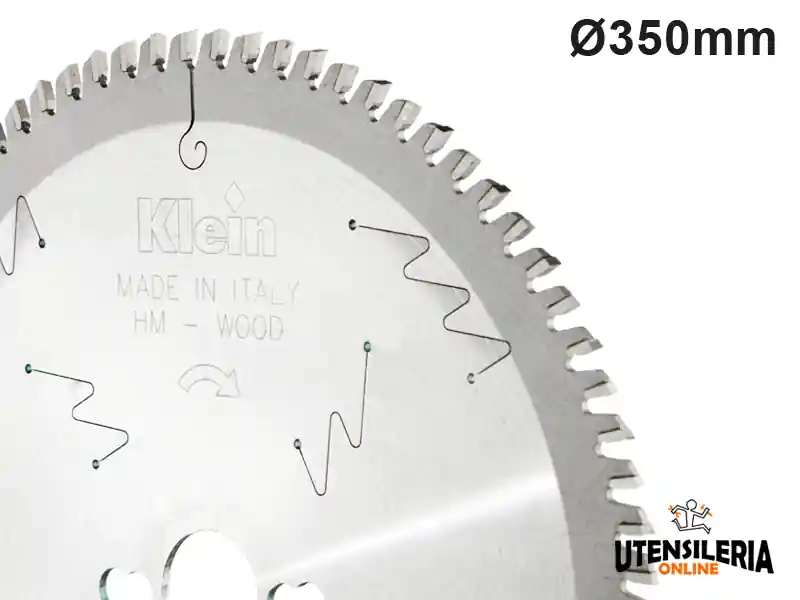 Lama circolare universale HW Klein antisibilo Ø350x30mm 112 denti Prezzo Di Fabbrica