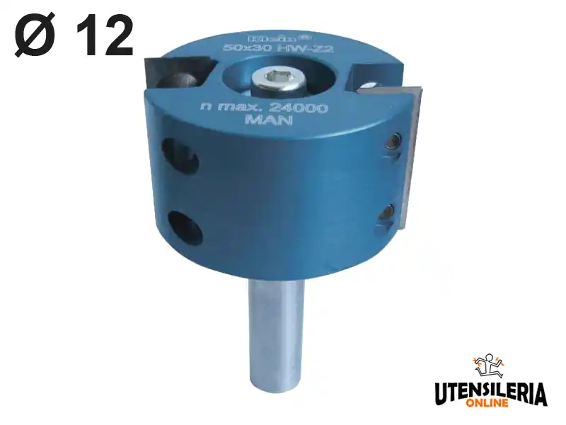 Fresa con coltellini HW Klein per scanalature codolo Ø12mm Promozione Esclusiva