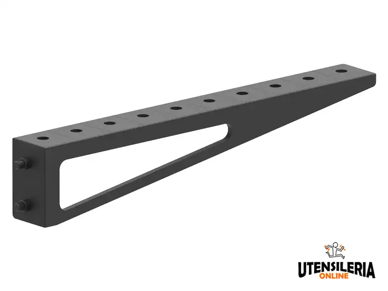 Prezzo Scontato Estensione 1000x100mm GPPH per tavoli saldatura fori 28mm