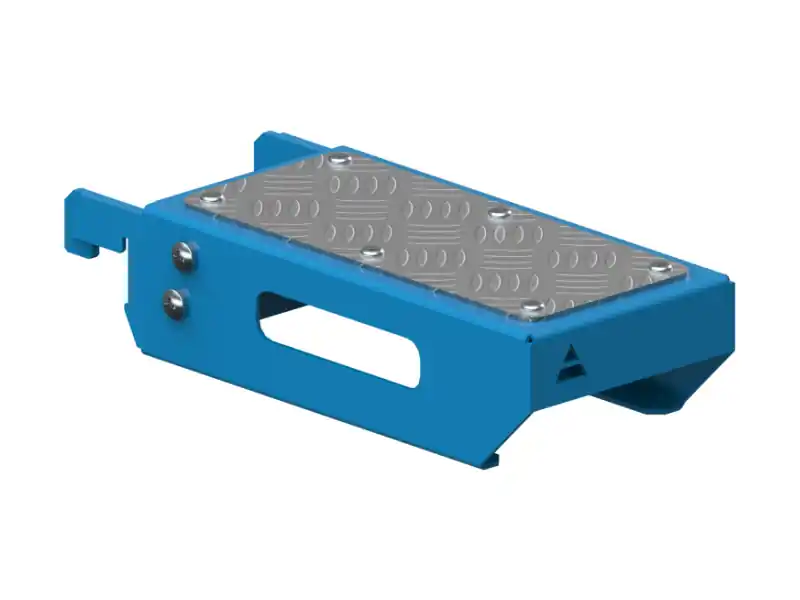 Mensola piana GPPH taglia S 252x106x62mm per tavoli fori 28mm Solo Oggi