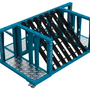 A Buon Prezzo Carrello portautensili GPPH Trolley M 1300x900x600mm per accessori tavoli saldatura, fori 16mm
