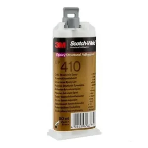Adesivo epossidico 3M DP410 alte prestazioni per metalli in cartuccia da 50 ml Popolare