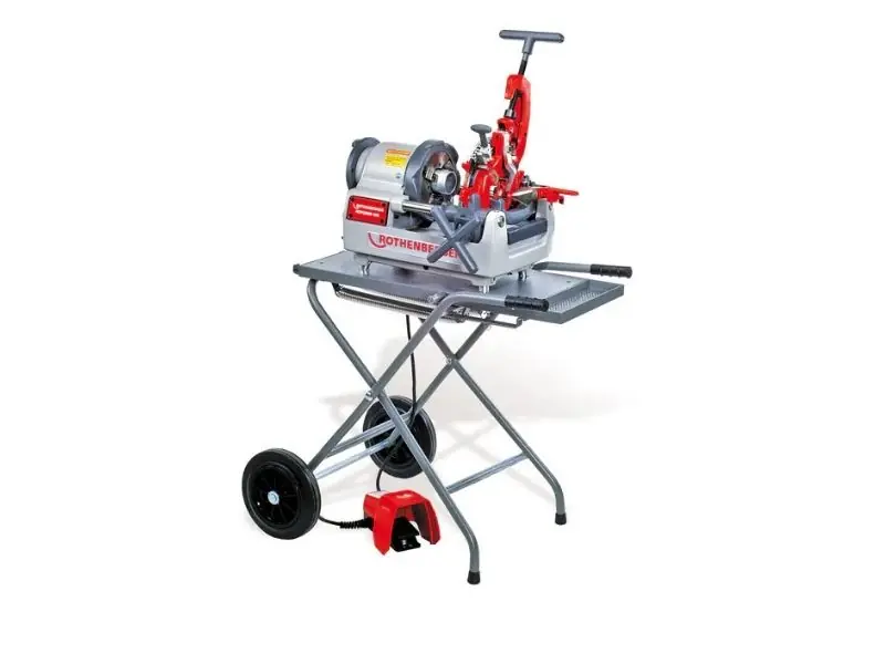 Spedito Oggi Rothenberger filiera elettrica per acciaio Ropower 50 R, 1/2" a 2"