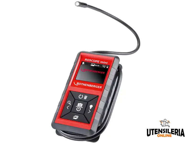 Rothenberger videocamera per ispezione tubi Roscope Mini, cavo 120 cm Prezzo Conveniente