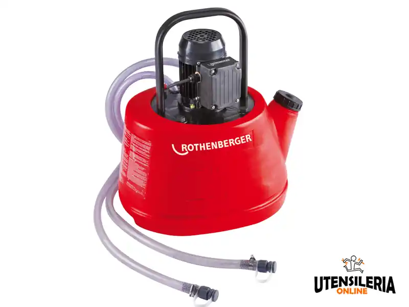 Rothenberger pompa per decalcificazione manuale Rocal 20 impianti 300 litri Esclusivo