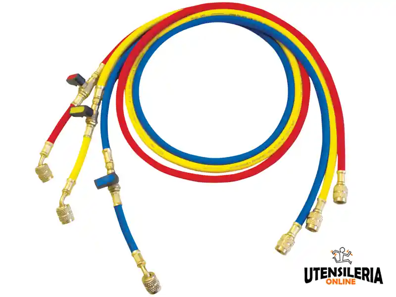 Rothenberger tubo flessibile con rubinetto per gas refrigerante R134A, R407C, R404A Ultima Occasione