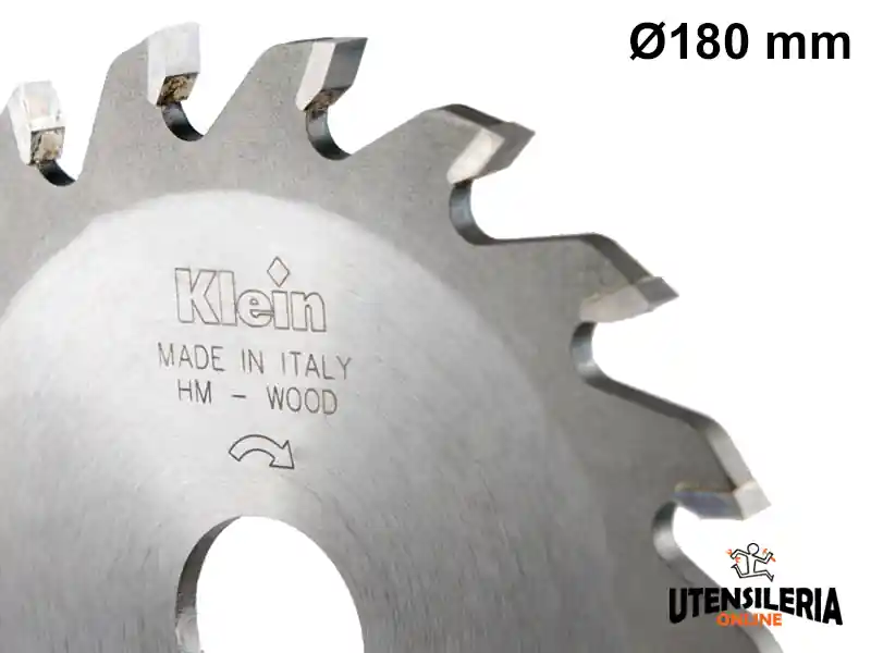 Lama circolare HW Klein per scanalature Ø180x30mm, 24 denti Compra Adesso