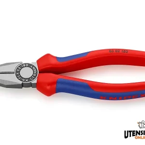 Compra Online Knipex pinza universale con manici bimateriale testa pulita, 180mm