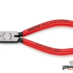 Affare Knipex pinza angolo 90° per anelli di sicurezza interni su fori, 130mm