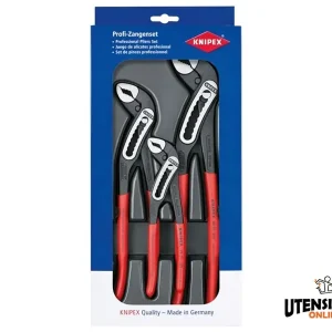 Compra Online Knipex assortimento pinze regolabili Alligator per tubi e dadi, 180-250-300mm