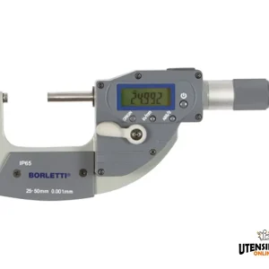 Acquista Ora Micrometro millesimale rapido per esterni BORLETTI BMD925 0-25mm