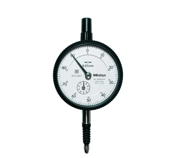 Mitutoyo comparatore IP64 centesimale analogico 2046A-60 0.01, 0-10mm Pagamento Sicuro