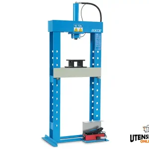 Affare Pressa idraulica OMCN 155 IP con pompa idropneumatica a pedale, 15 ton
