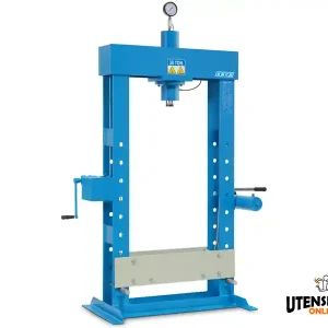 A Buon Prezzo Pressa idraulica OMCN P30/SA con pompa a mano a 2 velocità, 30 ton