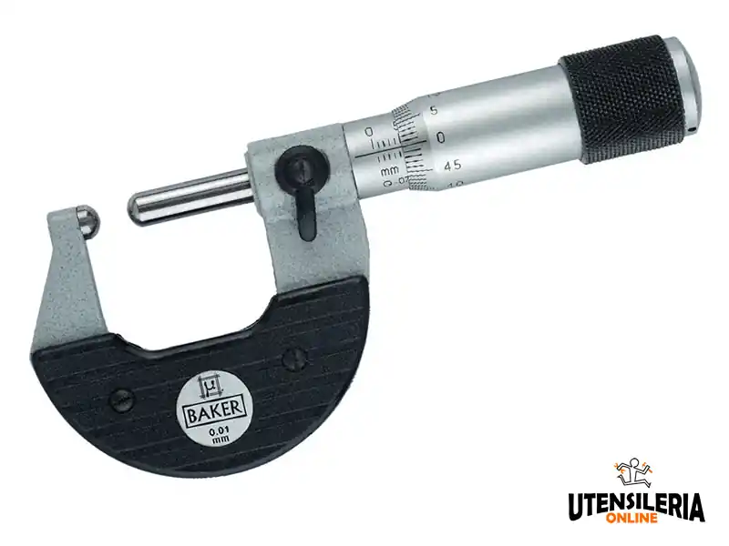 Occasione Micrometro Rupac per superfici convesse MicroMet PLUS 0-25mm risoluzione 0,01mm