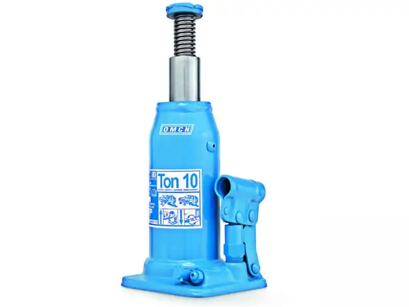 Compra Online Sollevatore idraulico a bottiglia OMCN 127, alzata 515mm portata 10000 Kg