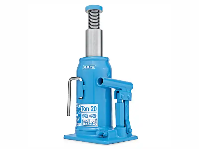 Super Prezzo Sollevatore idraulico a bottiglia OMCN 129, alzata 575mm portata 20000 Kg