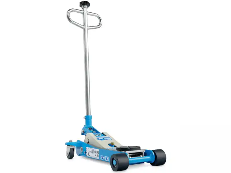 Ultimissimo Modello Sollevatore idraulico a carrello OMCN 3000 alzata 480mm portata 2000 Kg