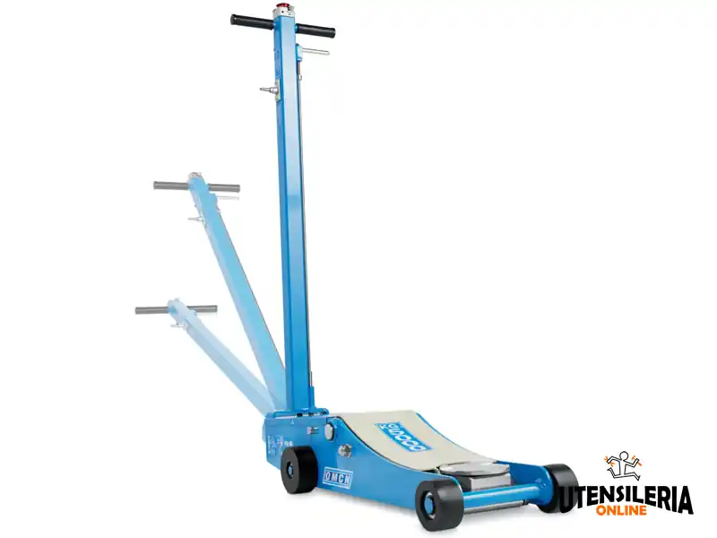 Ultime Pezzi Sollevatore oleopneumatico a carrello OMCN 3100IP alzata 500mm portata 5000 Kg