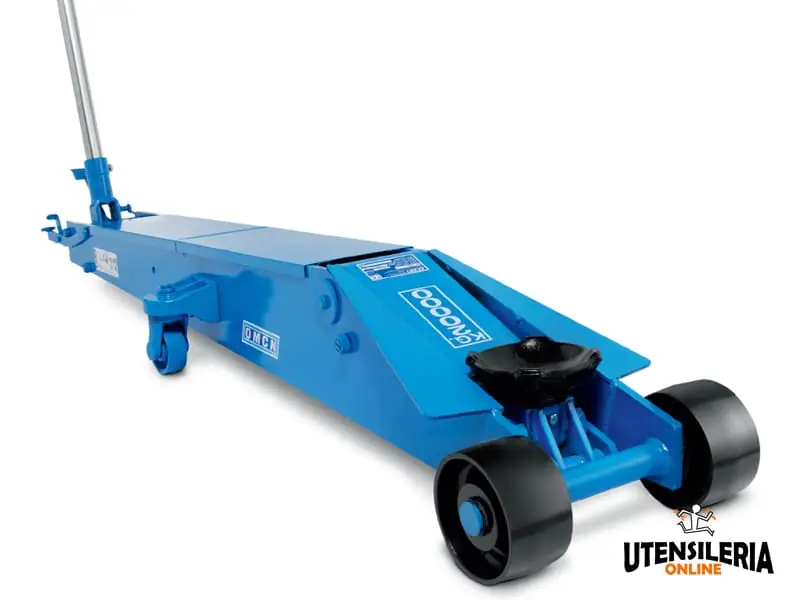 Sollevatore idraulico a carrello OMCN 123/A alzata 655mm portata 20000 Kg Scelto Dai Clienti