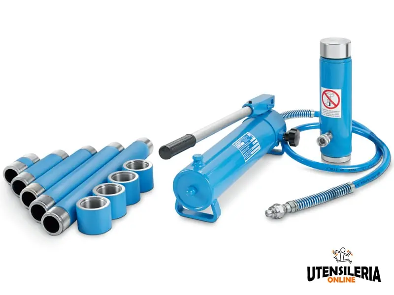 Martinetto idraulico OMCN Titanik 100A serie Heavy Duty, pressione 30ton Novità