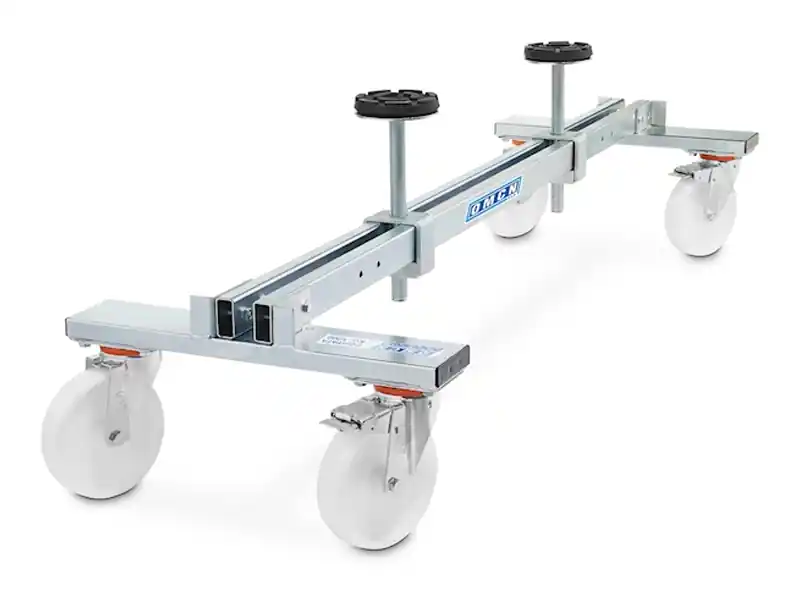 Compra Online Carrello spostamento autovetture OMCN Jolly 250/B con 2 ruote frenanti, portata 1200 Kg