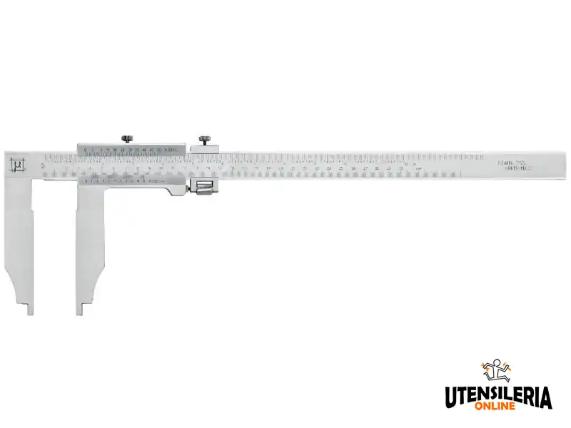 Promozione Calibro a corsoio monoblocco Rupac in acciaio INOX, misura fino a 300 mm
