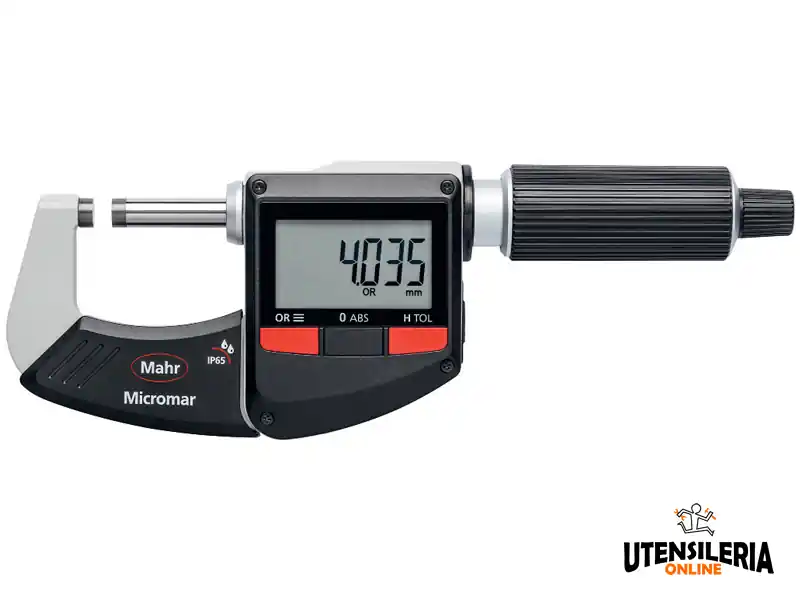 Micrometro Rupac per esterni Mahr 0-25mm risoluzione 0,001mm Promozione Esclusiva