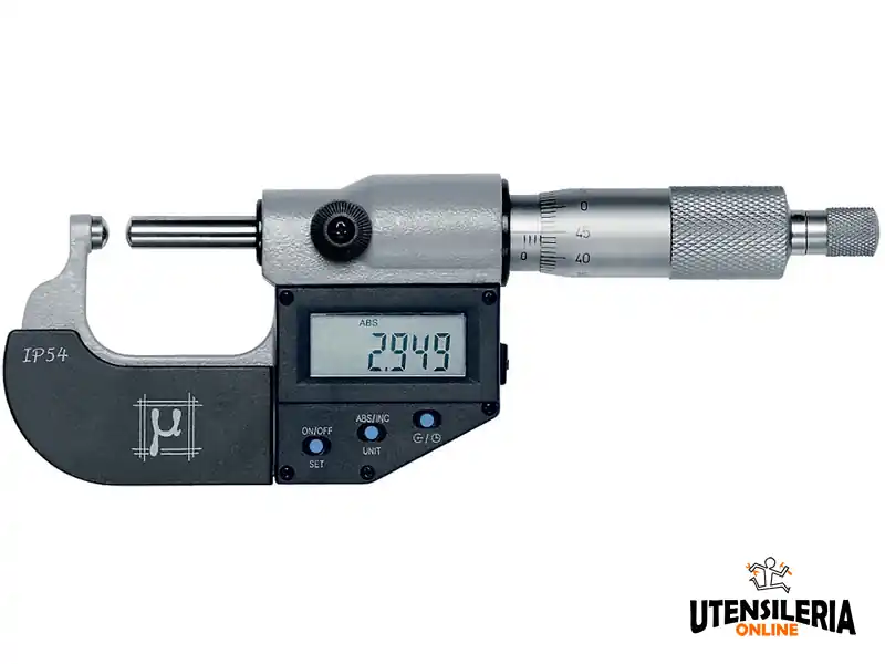 Micrometro Rupac con contatti piano-sfera Digitronic 0-25mm risoluzione 0,001mm Direttamente Dal Produttore