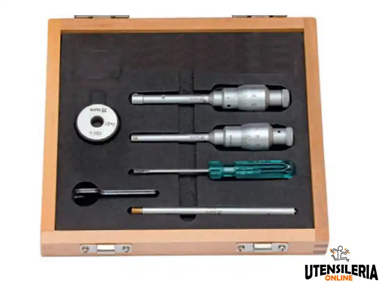 Must-Have Set micrometri per interni a tre punte Rupac MicroMet Plus, misura 12-20mm