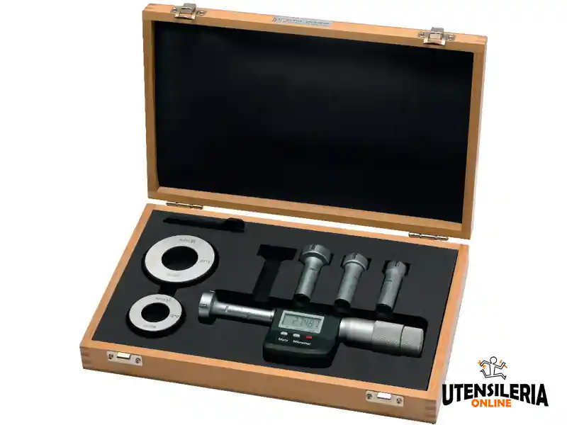 Set micrometri digitali per interni a tre punte Rupac Mahr, misura 6-12mm Promozione