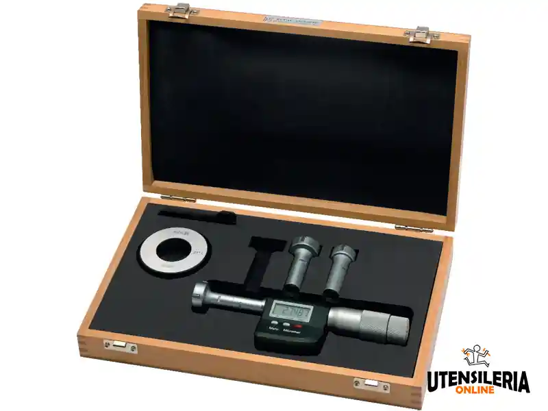 Set micrometri digitali per interni a tre punte Rupac Mahr, misura 12-20mm Promozione Esclusiva