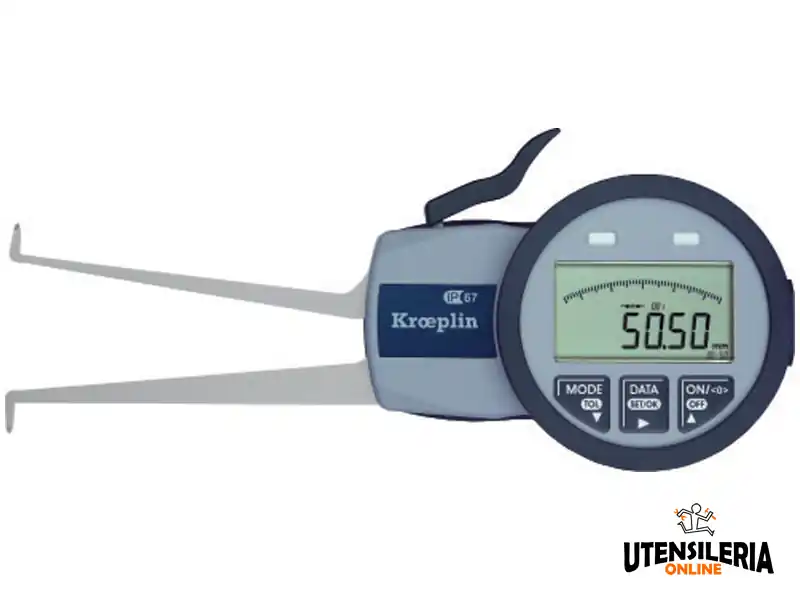 Comparatore millesimale a bracci tastatori interni Rupac Digitronic Plus, 30-50mm Sconto