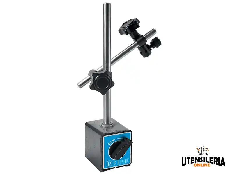 Supporto magnetico porta comparatore Rupac Serie F, raggio 150mm Reso Gratuito