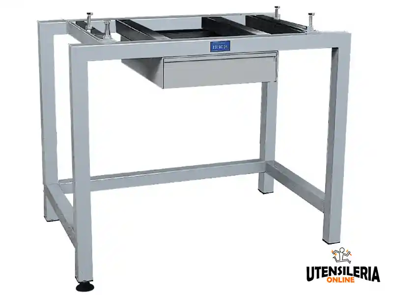 Supporto per piani di riscontro in granito Rupac 1000x630mm con cassetto Soddisfatti O Rimborsati