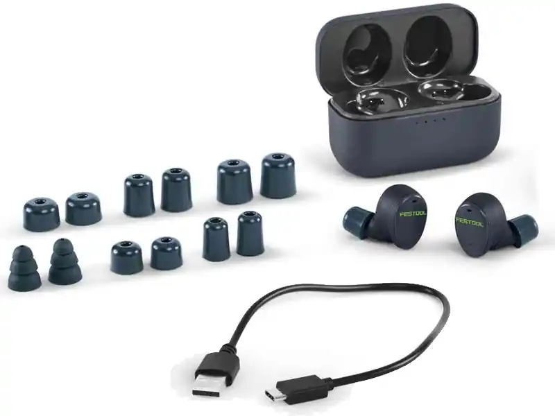 Protettori auricolari Festool GHS 25 I con Bluetooth, riduzione rumore 32dB Consegna Rapida