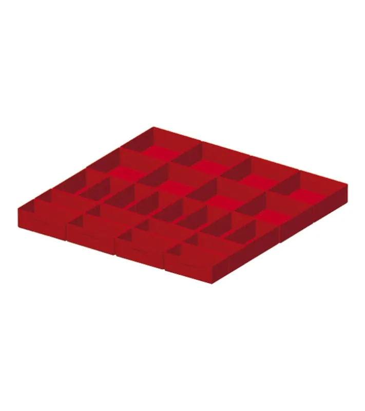 Divisori 24 elementi per cassettiere Fami Master 714x726 mm, frontale 100mm Nuova Collezione
