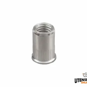 Inserti filettati FAR cilindrici aperti testa ridotta M6 FTR INOX (100pz) Occasione Imperdibile