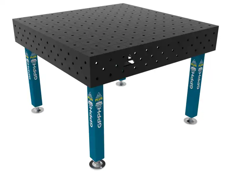 Super Prezzo Banco per saldatura SteelPlus GPPH 1,2x1,2mt spessore 12mm, fori 16mm