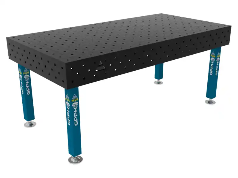 Compra Adesso Banco per saldatura SteelPlus GPPH 2x1mt spessore 12mm, fori 16mm
