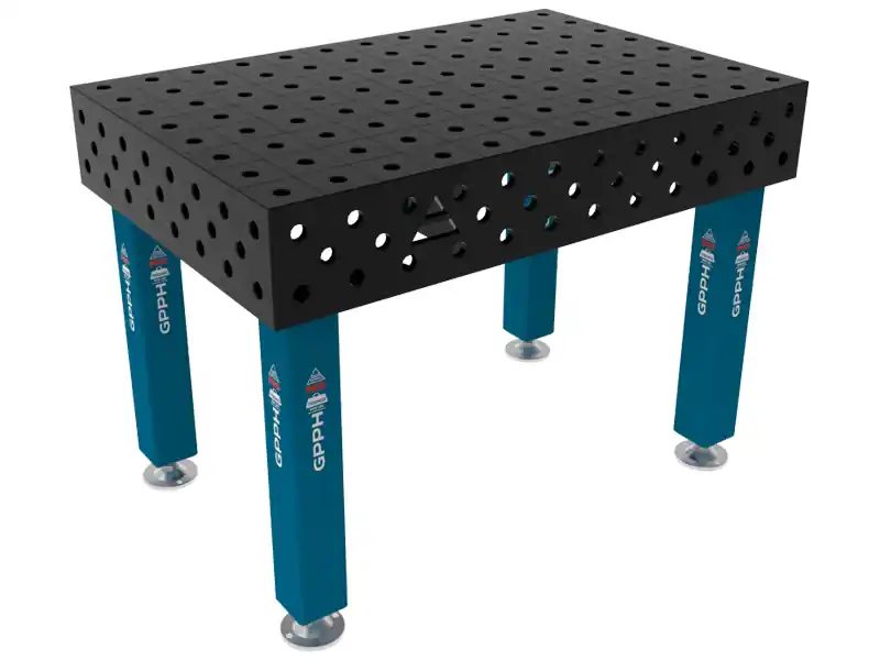 Scelto Dai Clienti Banco per saldatura SteelMax GPPH in acciaio rinforzato 1,2x1mt fori 28mm
