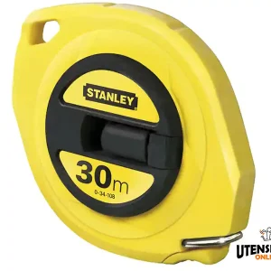 Sconto Rotella metrica Stanley 30 metri x 9,5mm con nastro in acciaio