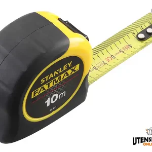 Flessometro Stanley FatMax 10 metri x 32mm compatto e antiscivolo Miglior Prezzo